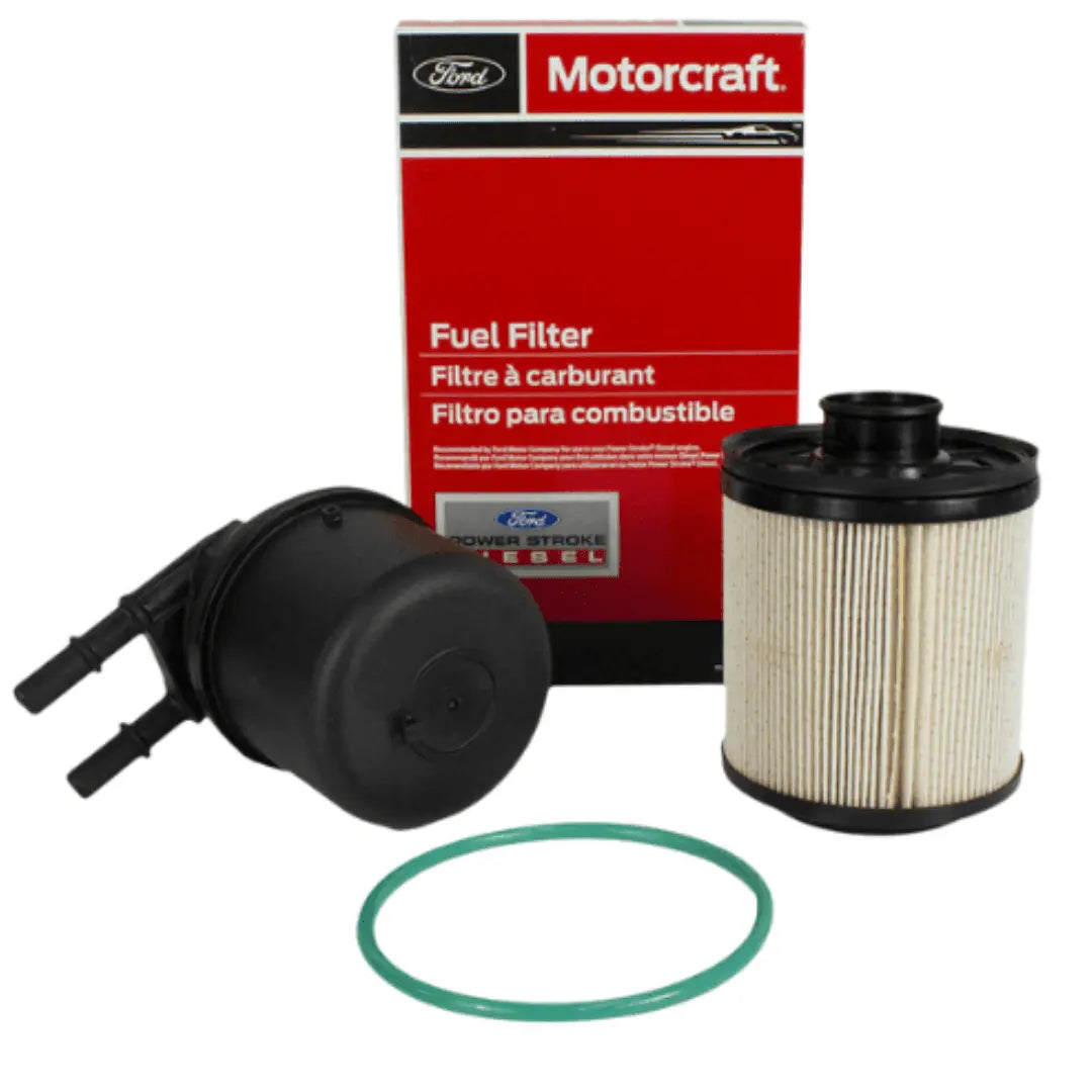 Motorcraft FD-4615 Fuel Filter Kit for 2011-2016 Ford F250 F350 F450 F550 Super Duty 6.7L Powerstroke Diesel — OEM Genuine BC3Z-9N184-B